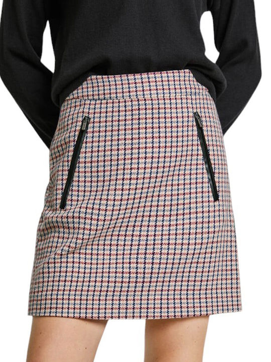 Mini Beige Skirt