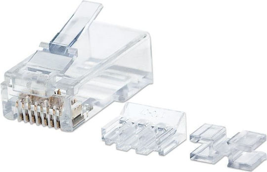 Intellinet Plug RJ-45 male 80pcs Transparent (790550)