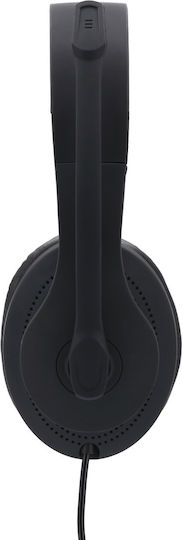 HAMA HS-USB300 On Ear Multimedia Headphone with Microphone USB-A