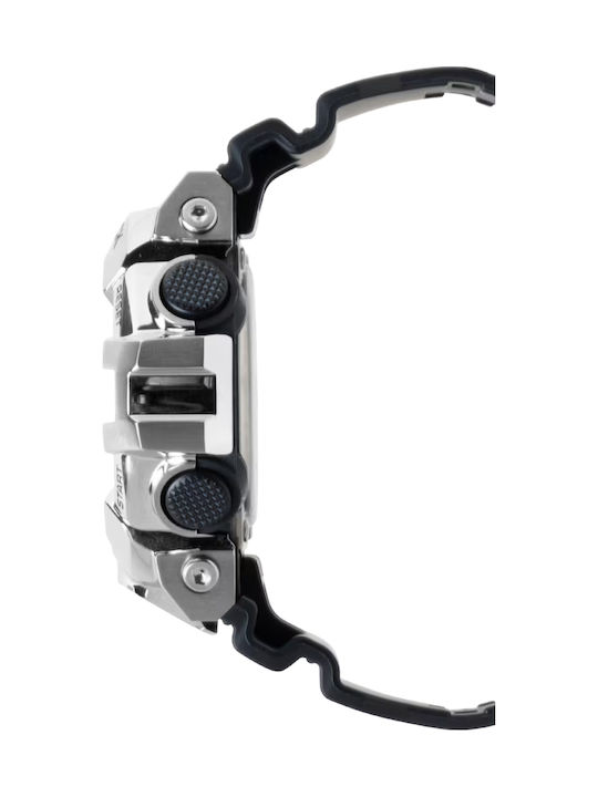 Casio G-shock Analog/Digital Men's Watch 53.4mm Chronograph Battery with Black Rubber Strap