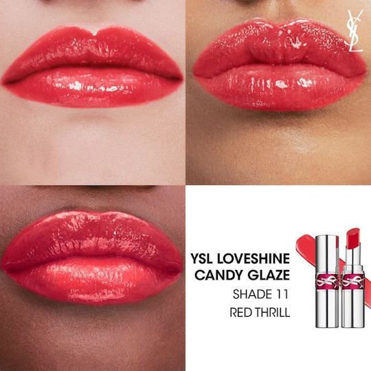 Ysl Червило 11 Red Thrill 3.2gr