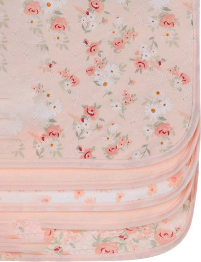 Dreams by Joyce Wasserdicht Lätzchen Kunststoff mit Bügelverschluss und Schlaufe Pink 5Stück