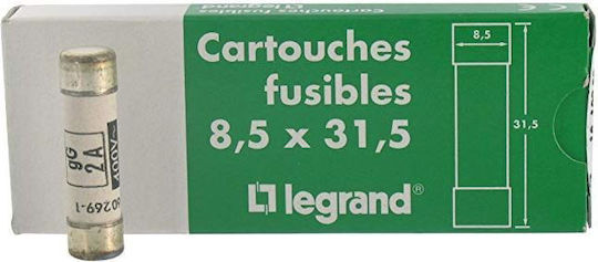 Legrand Κυλινδρικη Ασφαλεια GG 8,5X31,5 2A