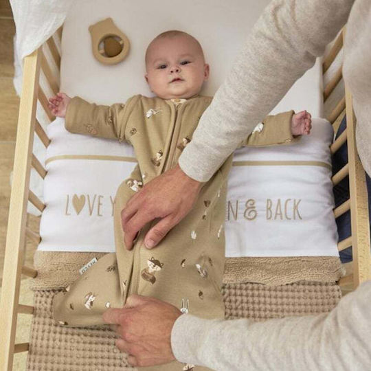 Meyco Winter Schlafsack Animals Forest Animals mit abnehmbaren Ärmeln