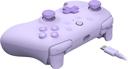 8Bitdo Ultimate 2C Wired Gamepad with Hall Effect Sticks for Android / PC Purple