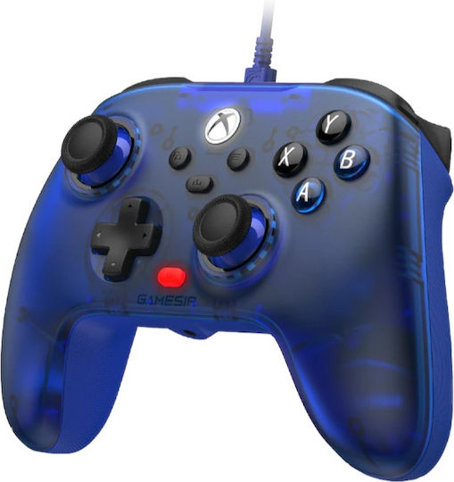 Gamesir T7 Ενσύρματο Gamepad με Hall Effect Sticks για PC / Xbox One / Xbox Series Saphire Blue