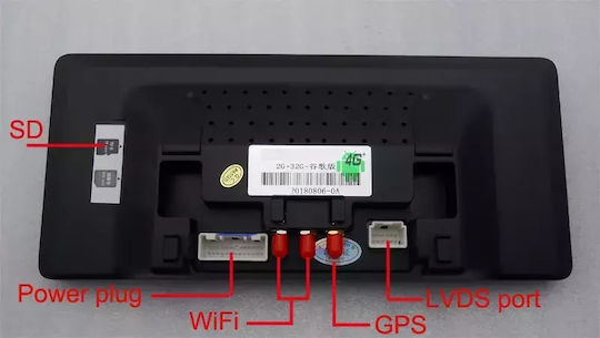 Car Audio System 2DIN (Bluetooth/USB/WiFi/GPS/Apple-Carplay/Android-Auto)