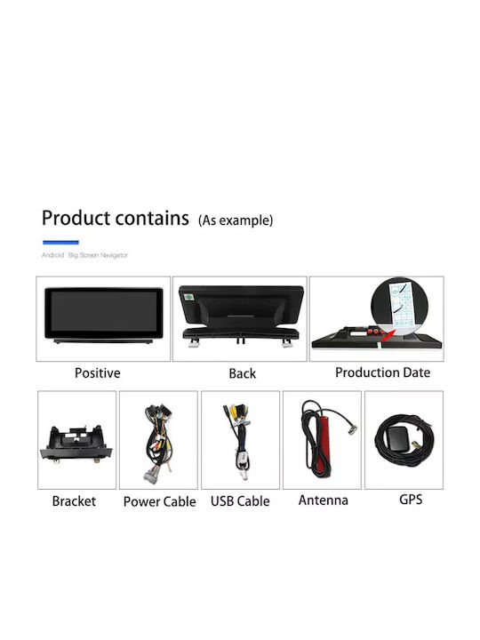 Car Audio System 2DIN (Bluetooth/USB/WiFi/GPS/Apple-Carplay/Android-Auto)