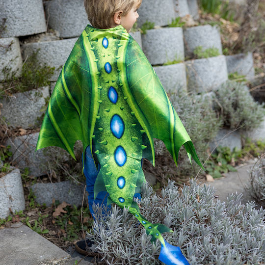 Green Carnival Cape for Halloween