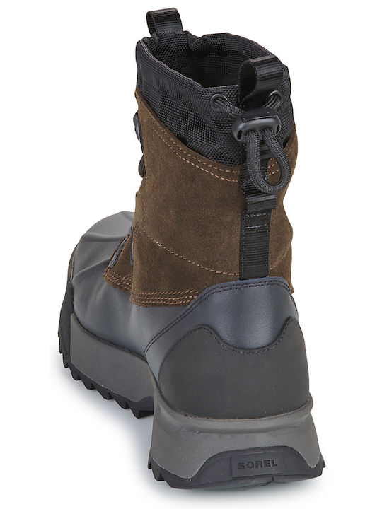 Braun Herrenstiefel Wasserdicht