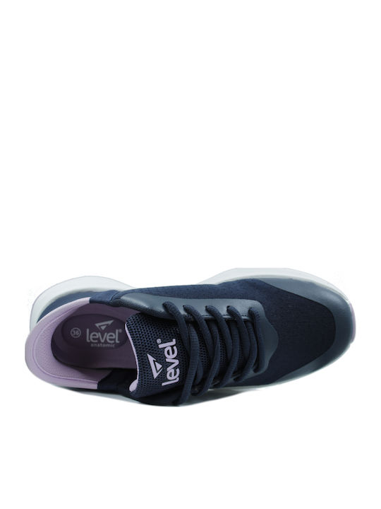 Damen Anatomisch Sneakers Blau