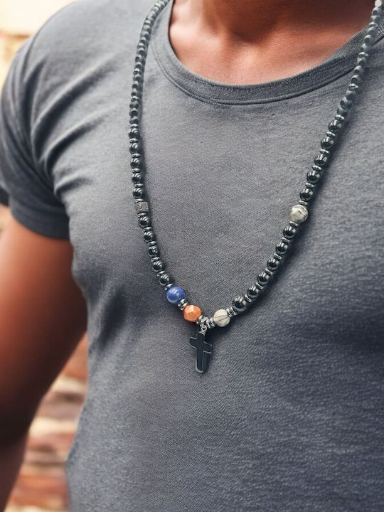 Men's Cross with Cord