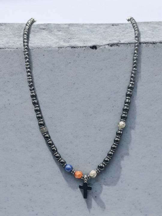 Men's Cross with Cord