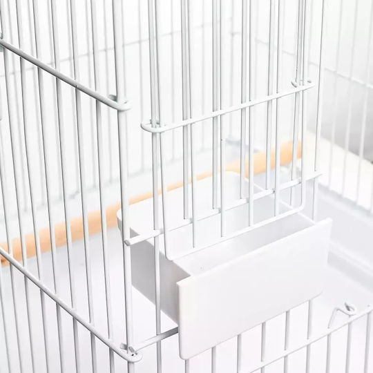 Bird Cage "luxo 47x47x81cm. White