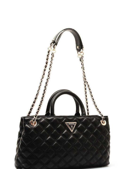 Guess Giully Damen Tasche Hand Schwarz