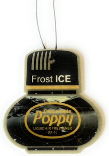 Poppy Grace Mate Car Air Freshener Tab Pendand Ice 228865