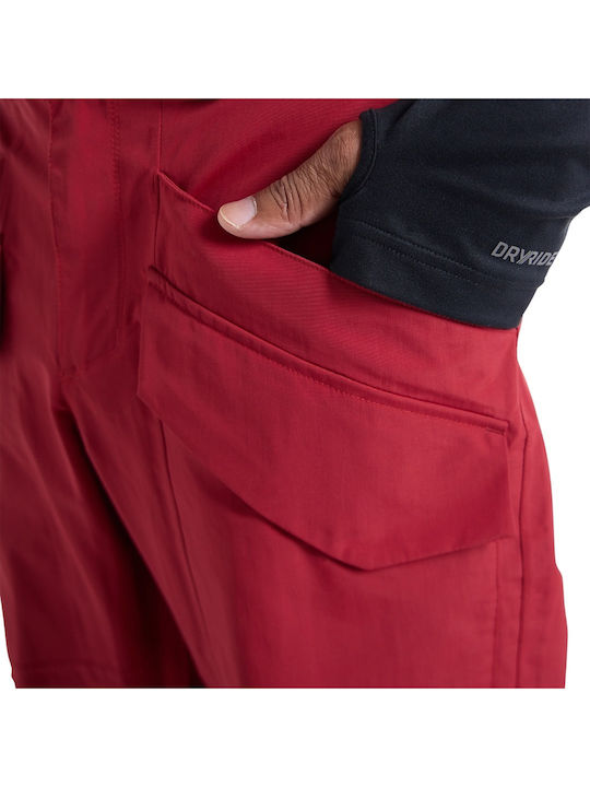 Burton Covert 2.0 2l 23831101600 Ανδρικό Παντελόνι Σκι & Snowboard Κόκκινο