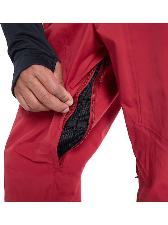 Burton Covert 2.0 2l 23831101600 Ανδρικό Παντελόνι Σκι & Snowboard Κόκκινο