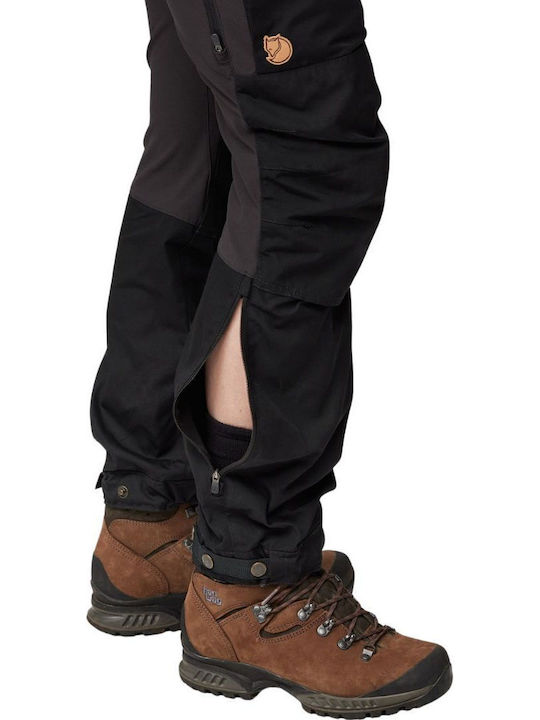 Fjallraven Keb Femei Lung Pantaloni de drumeție Negru