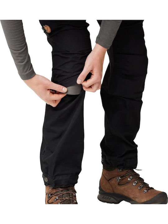 Fjallraven Keb Femei Lung Pantaloni de drumeție Negru