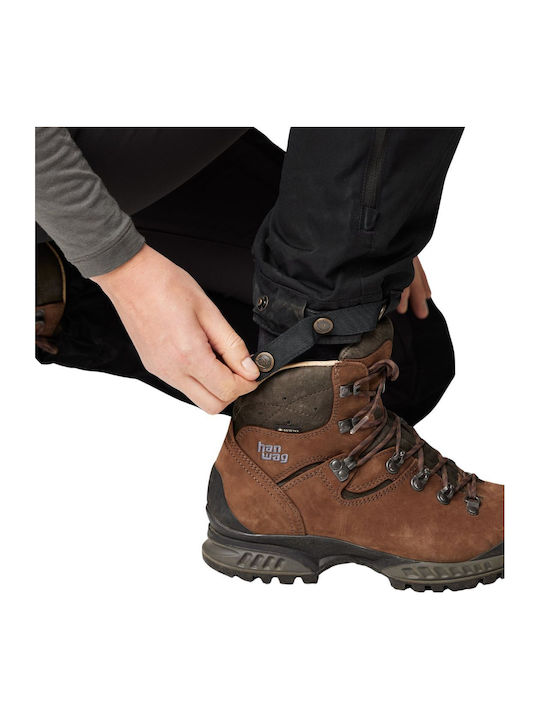 Fjallraven Keb Femei Lung Pantaloni de drumeție Negru
