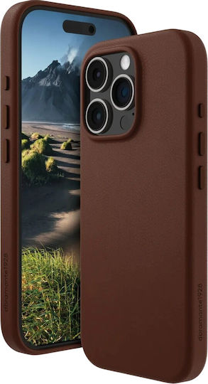Dbramante Dbramante1928 Roskilde 2 Magsafe Leather Protective Case Iphone 16 Pro Max Compatible Magsafe Dark Tan
