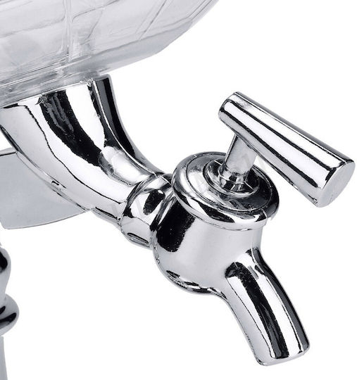 Distribuitor de bere Globe-shaped Dispenser Any Type Drinks Plastic cu robinet 1.5lt