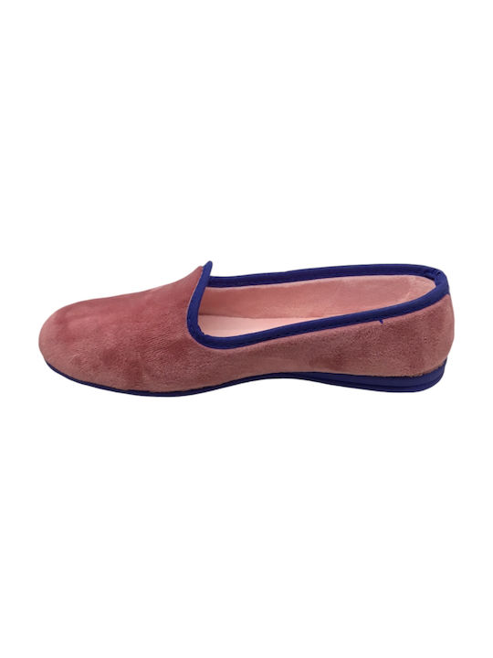 Dicas Closed Women's Slippers in Orange color