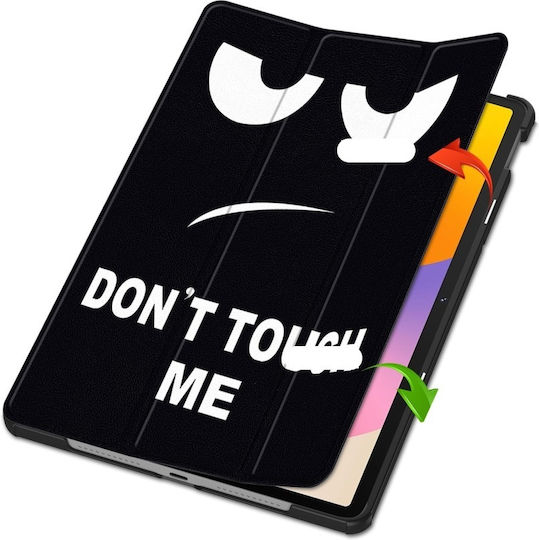 Don't Touch Me Flip Cover Μαύρη (Huawei MatePad SE 11 2024)