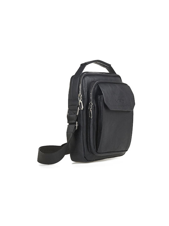 Verde Men's Bag Shoulder / Crossbody Black