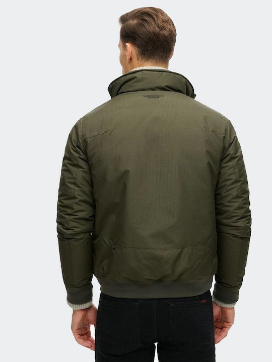 Superdry City Μπουφάν Χακί