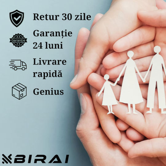 Irigator Oral Profesional Fără Fir Birai Aparat de Curățare Dentară cu Apă Portabil L15 Inteligent Eficient 5 Programe de Lucru 1800 Pulsuri Min IPX7 Rezistent la Apă Rotire 360 de Grade 4 Capete
