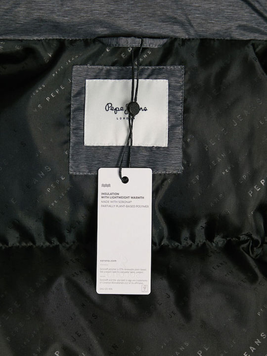 Μπουφάν Dk Grey Marl