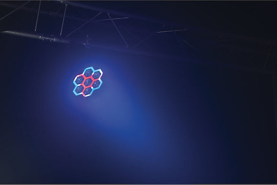 Afx Club-kaledo Par Can 7 X 10w Kaleidoscope Effect Led Сценичен Прожектор Осветително Тяло Проектор 7x10w Rgbw Led Par Led Лента