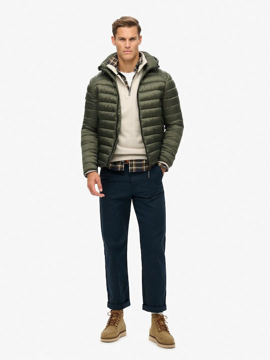 Fuji Jacke Puffer Army Khaki