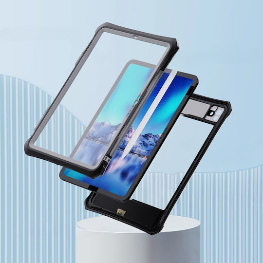 Wasserdichte Shellbox-Hülle IP68 Apple iPad Pro 11" 5. Generation 2024 Schwarz