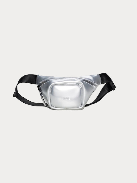 Rains Waist Bag Silver