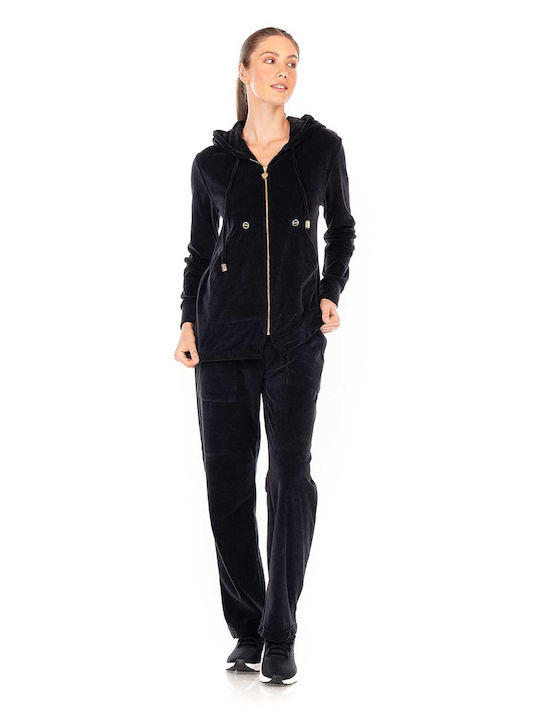 Mara-M Sweatsuit Velvet Black