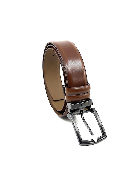 Legend Accessories Men's Leather Belt Brown