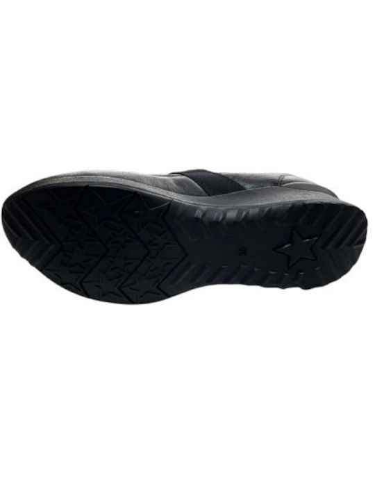 Safe Step Anatomic Leather Ballerinas Black