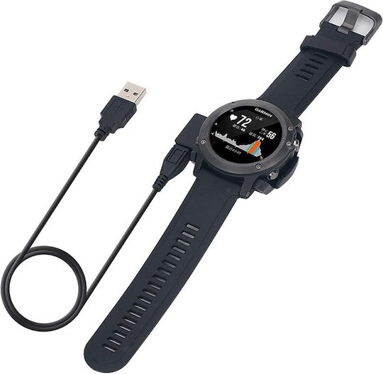 Charger Garmin Fenix 3 3 Hr 3 Sapphire Usb 1m Techsuit Tgc5 Black