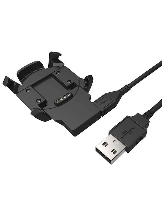 Charger Garmin Fenix 3 3 Hr 3 Sapphire Usb 1m Techsuit Tgc5 Black