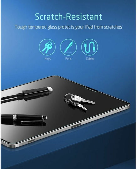 Screen Protector Ipad Pro 12.9 2018 2020 2021 2022 Ipad Air 13 2024 Set 2 Esr Tempered Glass 9h Clear