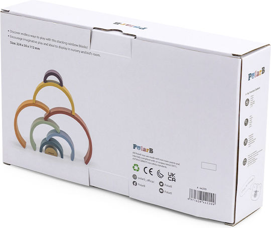 Viga Toys Παιχνίδι Στοίβαξης από Ξύλο