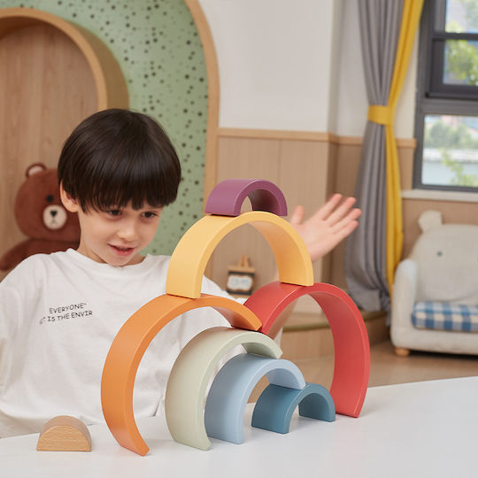 Viga Toys Παιχνίδι Στοίβαξης από Ξύλο