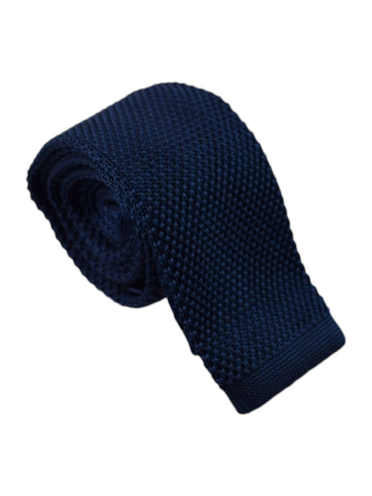 Giovani Rossi Men's Tie Knitted in Blue Color