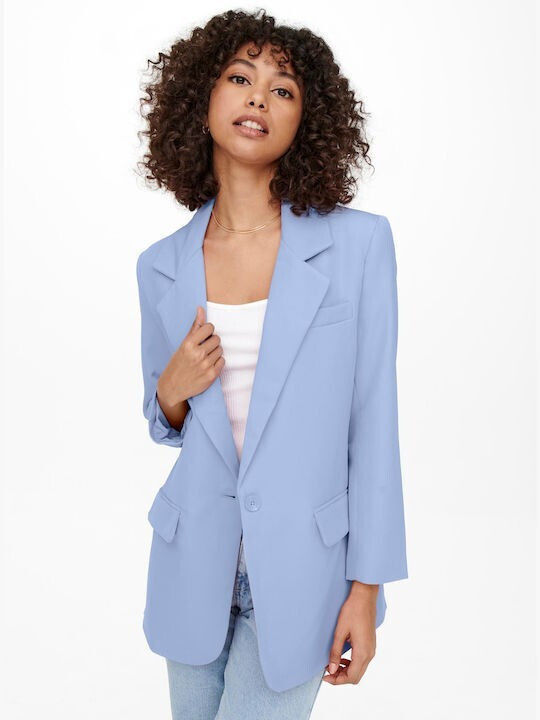 Only Women's Blazer Charcoal