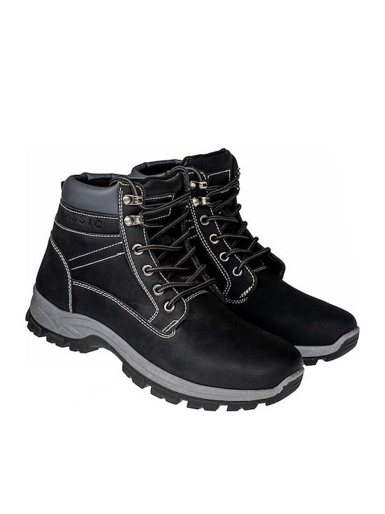 Schwarz Herrenstiefel