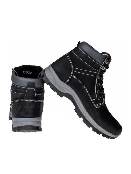 Schwarz Herrenstiefel
