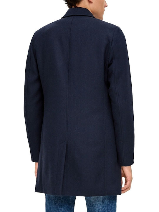 QS Men's Coat Dark blue